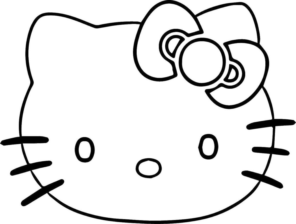 Desenhos de Hello Kitty para colorir. Imprima gratuitamente