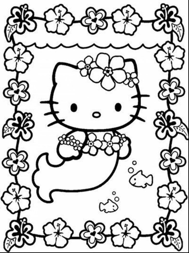 Dibujos de Hello Kitty para colorear. Imprime gratis 100 imágenes