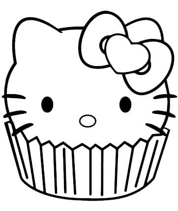 94 Hello Kitty para colorir - Só desenhos para Colorir