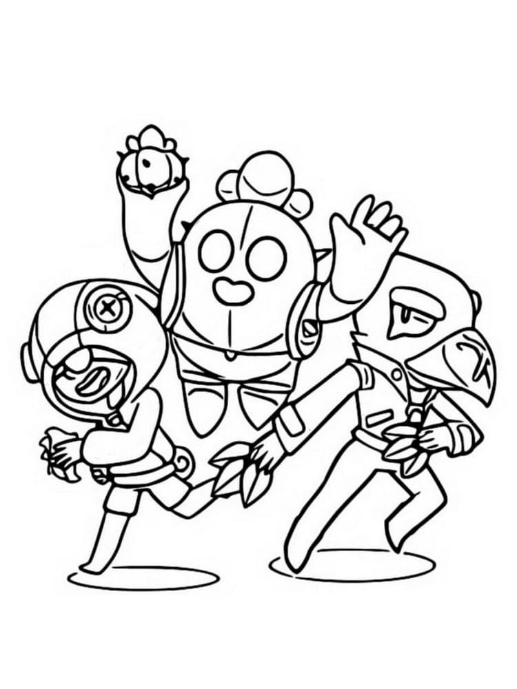 Coloriage Leon Brawl Stars Dessin A Imprimer Wonder Day Coloriages Pour Enfants Et Adultes - carte leon brawl star dessin