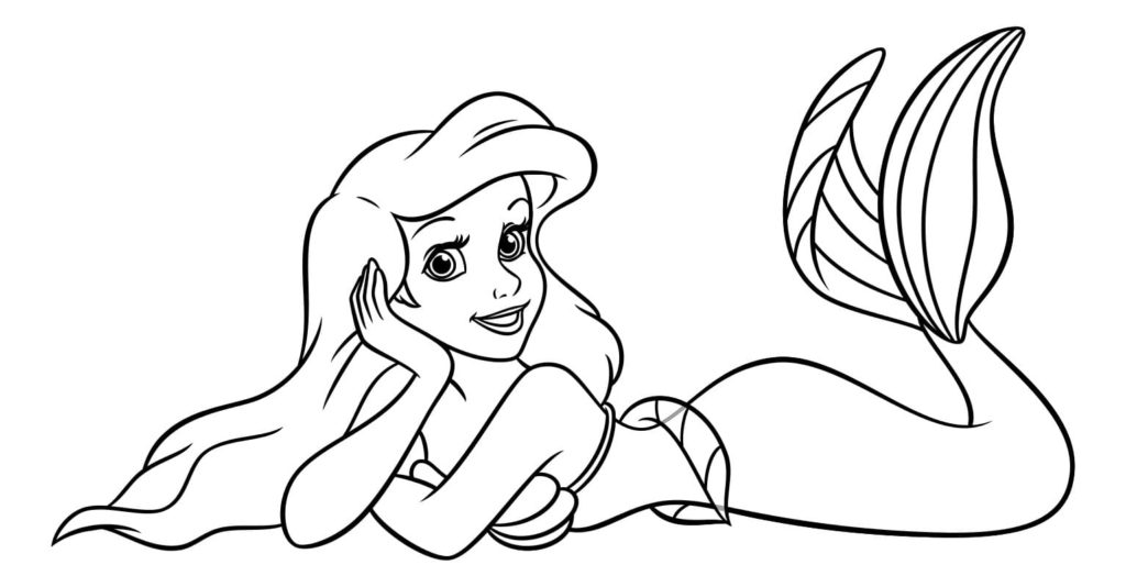 Mermaid Coloring Pages. 120 Images to Print