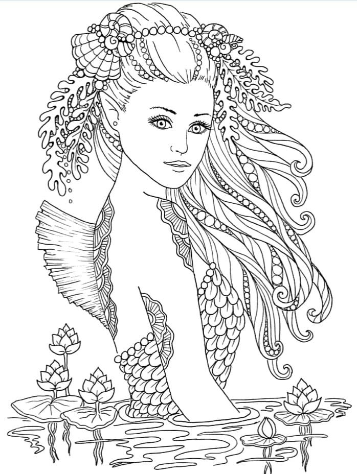 mermaid coloring pages 120 images to print wonder day coloring pages for children and adults