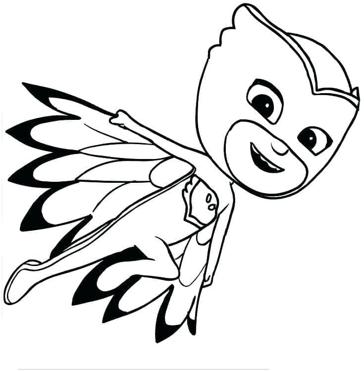 Dibujos de PJ Masks para colorear. Imprime gratis