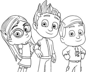 PJ Masks coloring pages. Print for free | WONDER DAY — Coloring pages ...