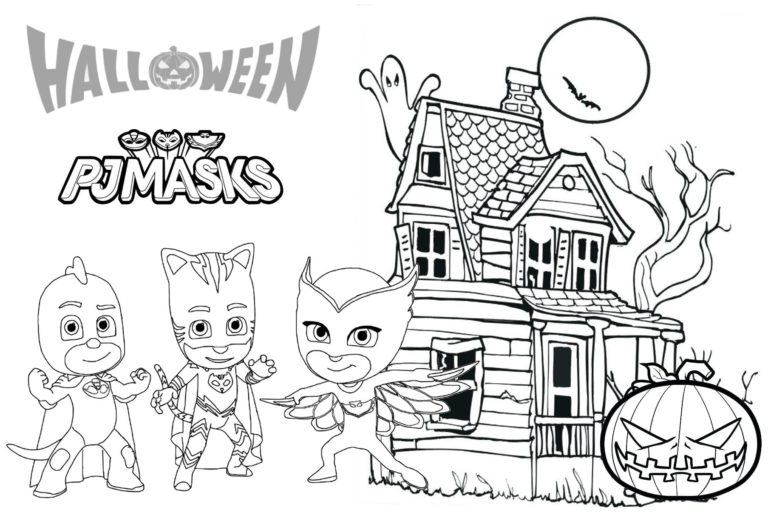 PJ Masks coloring pages. Print for free | WONDER DAY