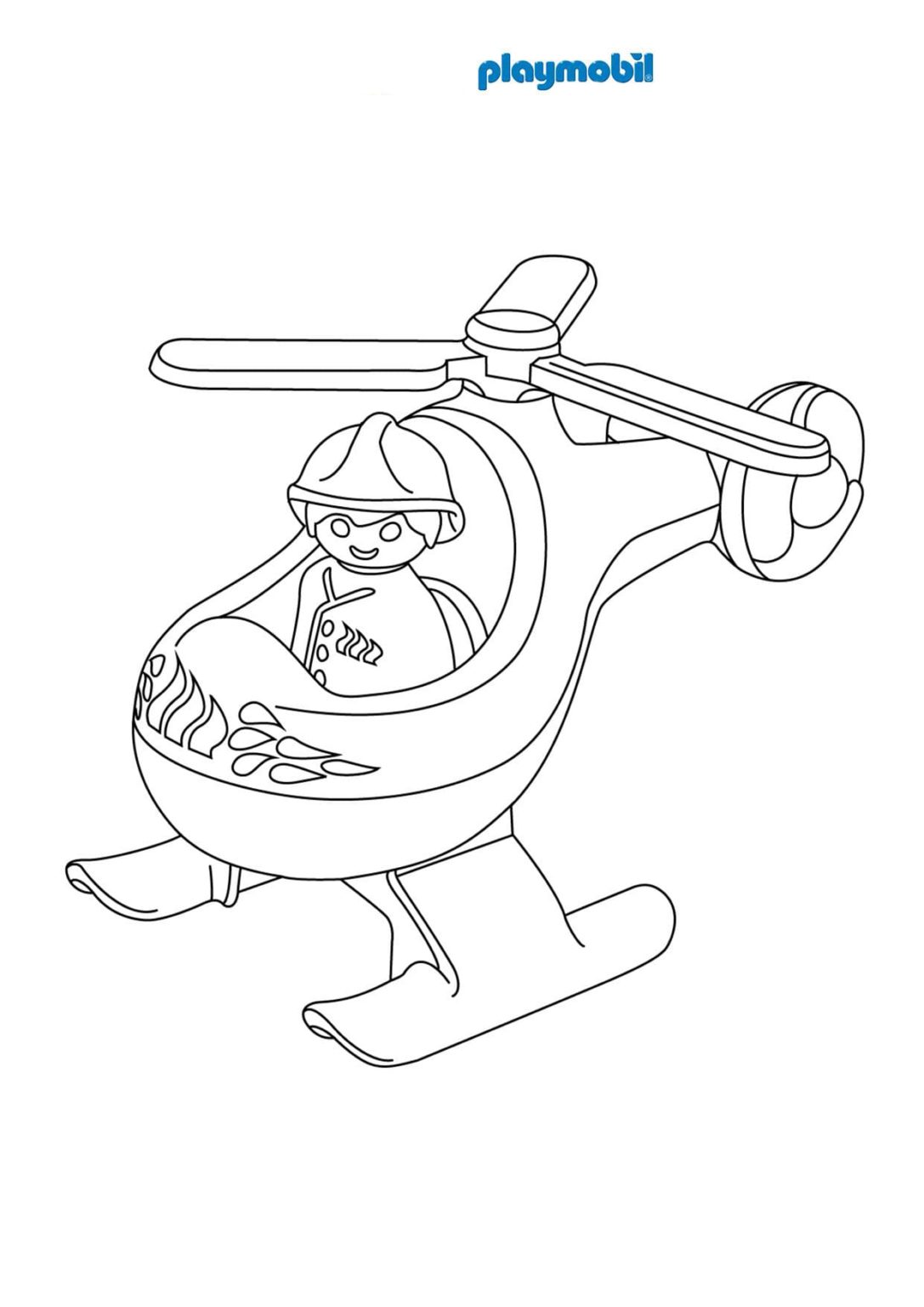 Coloriage Playmobil. 100 Images pour imprimer gratuitement