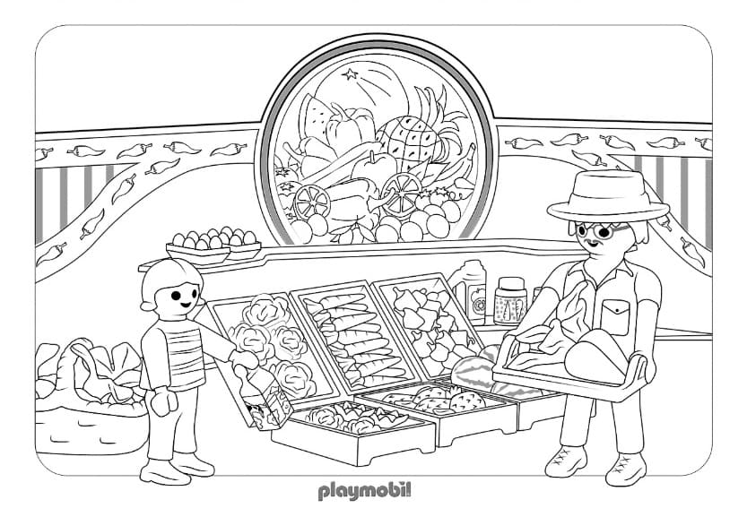 Playmobil Coloring Pages. 100 Printable Images for Free