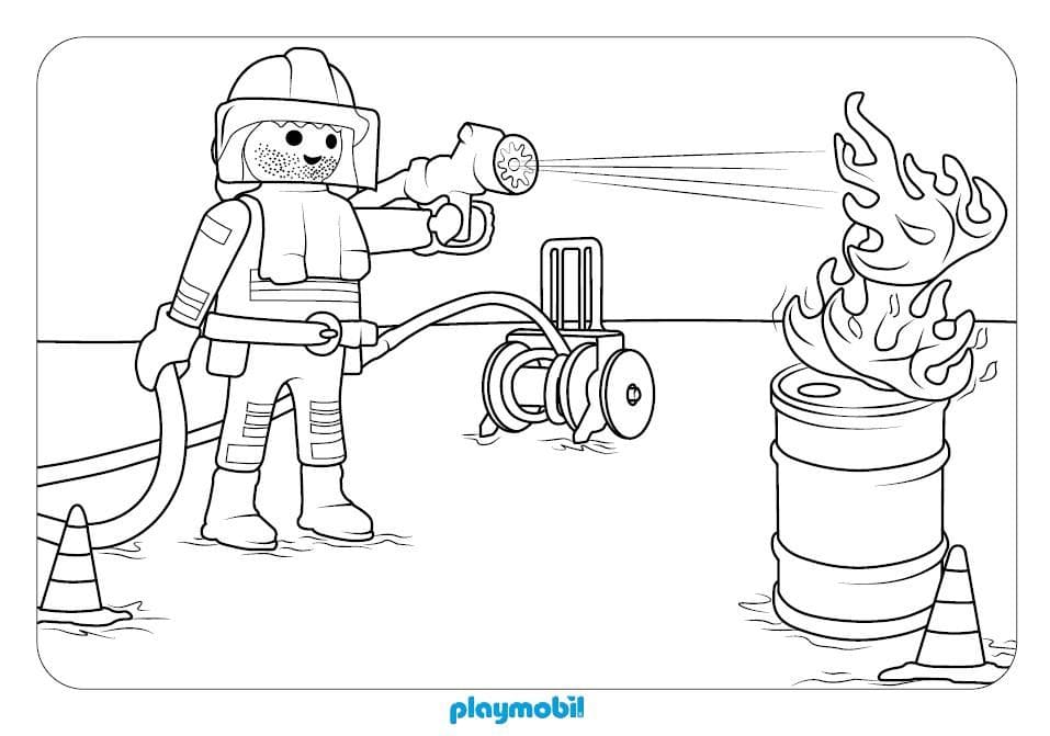 Disegni di Playmobil da colorare. Stampa gratuitamente