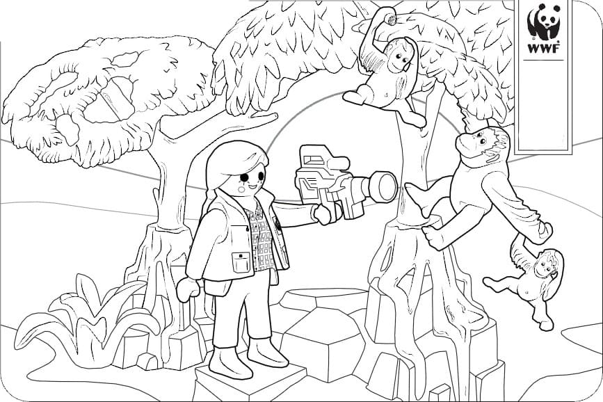 Playmobil Coloring Pages. 100 Printable Images for Free