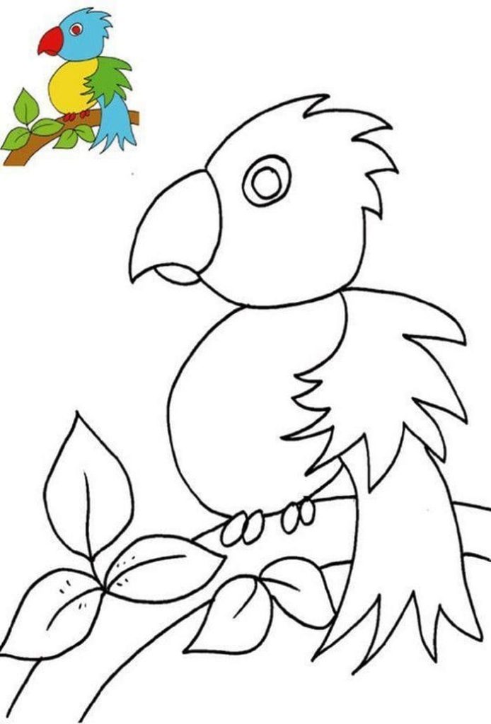 Dibujos para Colorear para niños de 3 años. Imprime gratis