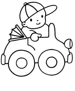 Ausmalbilder Für Kinder ab 3 Jahren. Kostenlos drucken