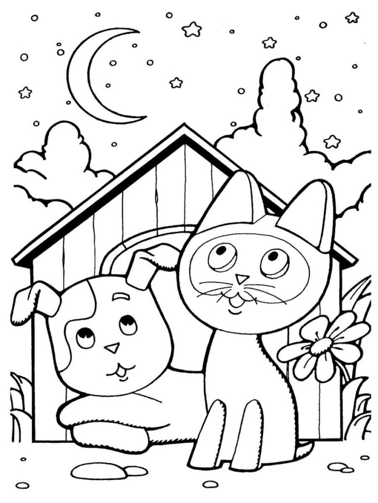 Dibujos para colorear para niños de 5 años. Imprime gratis