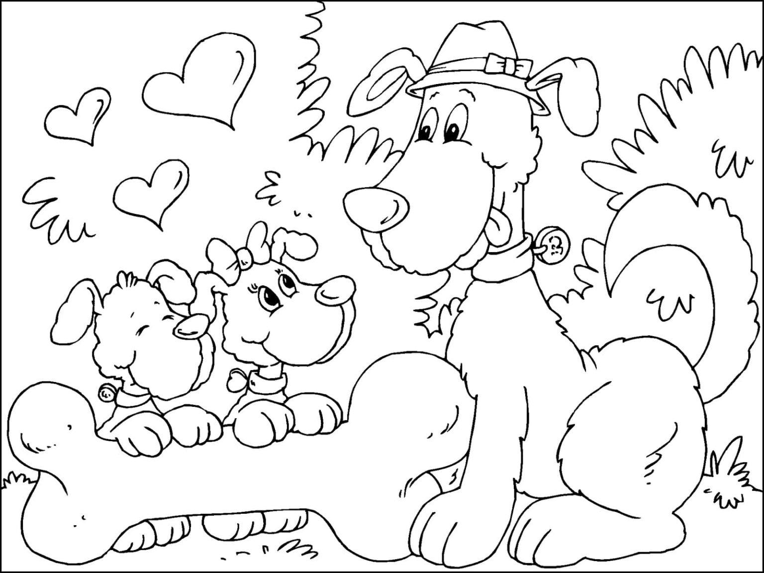 Ausmalbilder für Kinder ab 5 Jahren. Kostenlos drucken