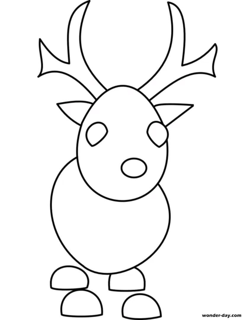 Coloring Pages Adopt Me – Best Wallpaper and Coloring Page