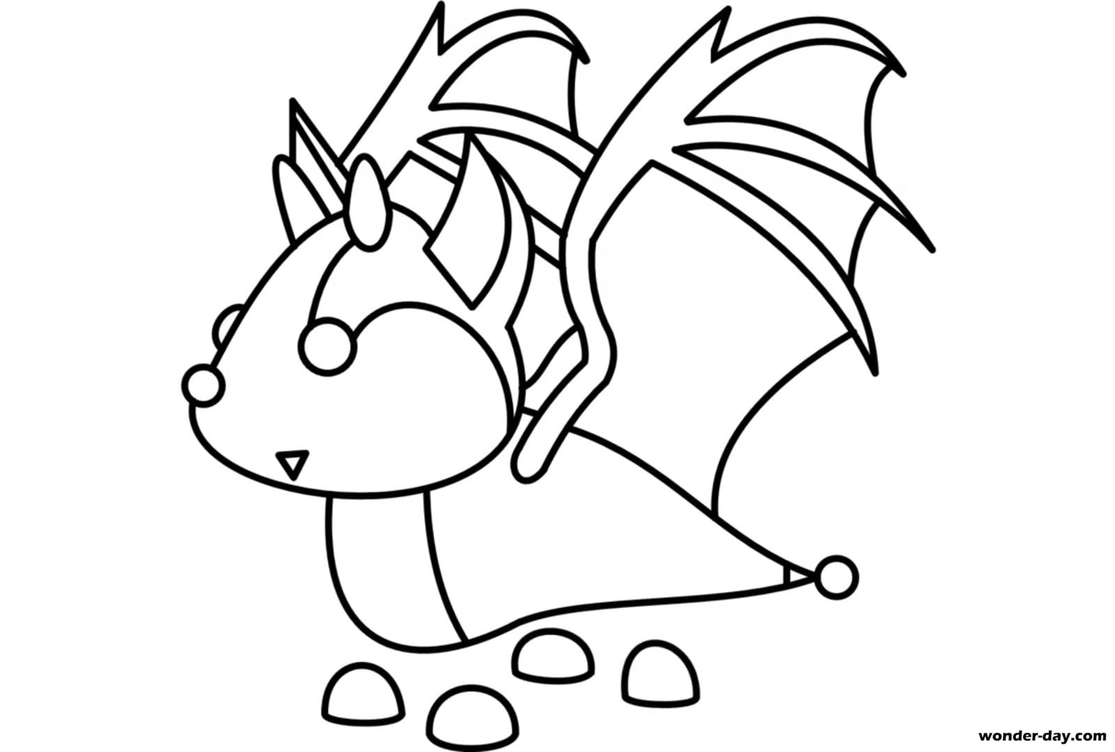 frost dragon pets coloring roblox adopt me coloring pages