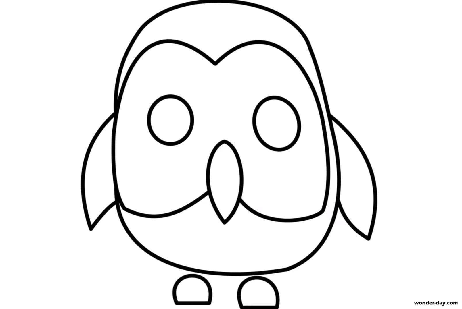 Coloring Pages Adopt Me Print For Free Wonder Day Com - owl roblox adopt me