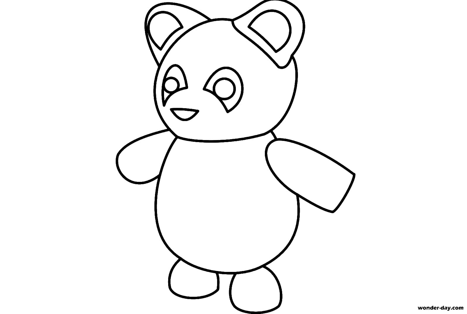 Coloring Pages Adopt Me Print For Free Wonder Day Com - roblox adopt me pets coloring pages panda
