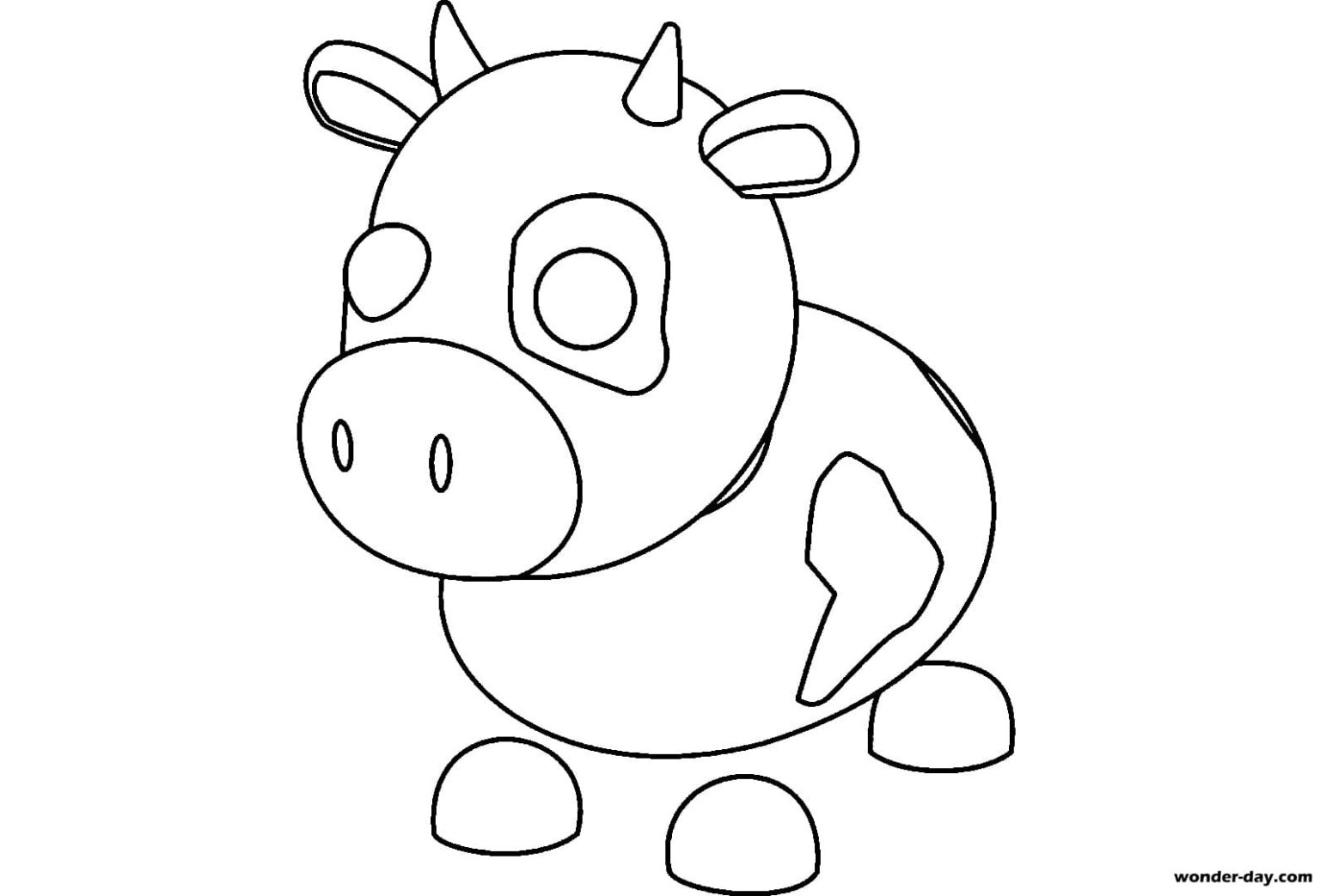 Disegni da colorare Adopt Me. Stampa gratuitamente | Roblox