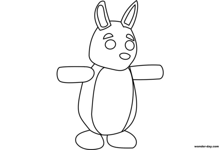 Adopt Me Coloring pages | Wonder-day.com