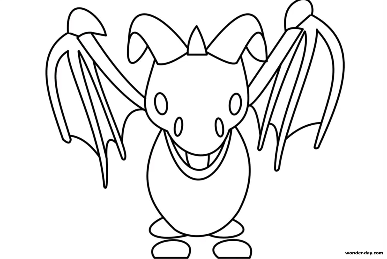 Coloring Pages Adopt Me Print For Free Wonder Day Com - frost dragon adopt me roblox