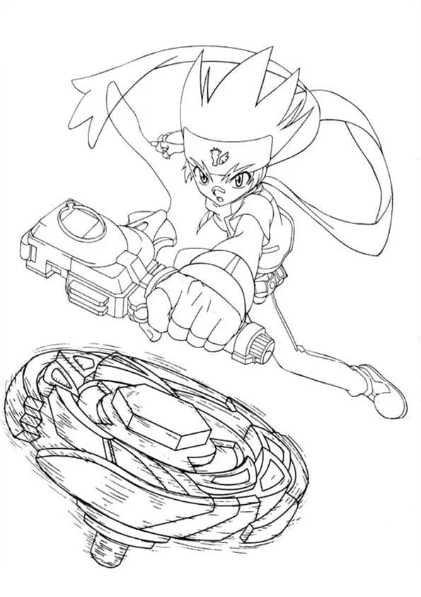 Desenhos do Beyblade para Colorir