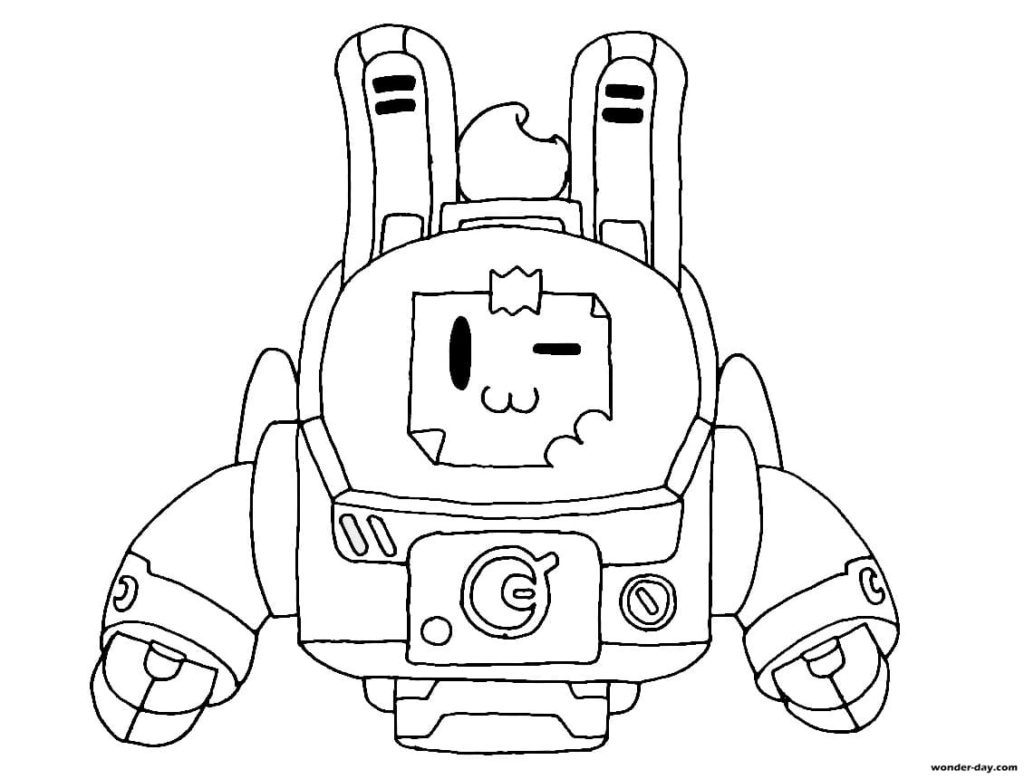 Brawl Stars Coloring Pages. Print 350 New Images