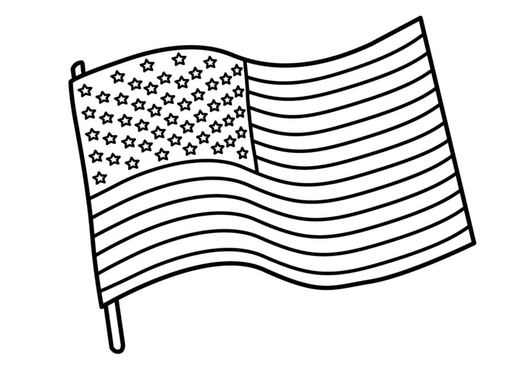 Desenhos dos Estados Unidos para Colorir