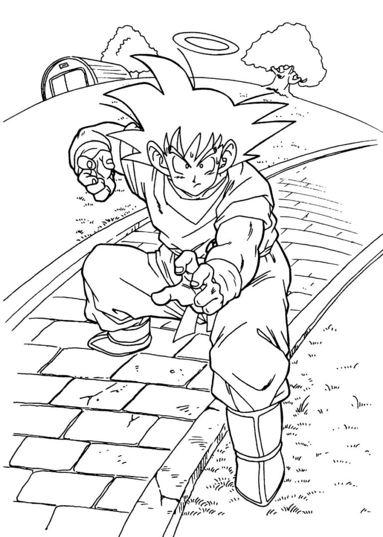 dragon ball coloring pages (Updated 2023)