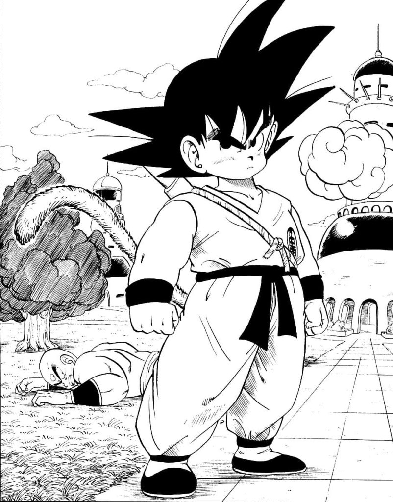 Dragon Ball Z Coloring Pages. Free printable Coloring pages