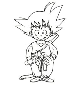 Dragon Ball Z Coloring Pages. Free printable Coloring pages