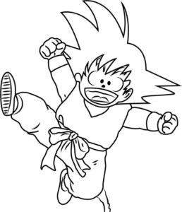 dragon ball z coloring pages free printable coloring pages