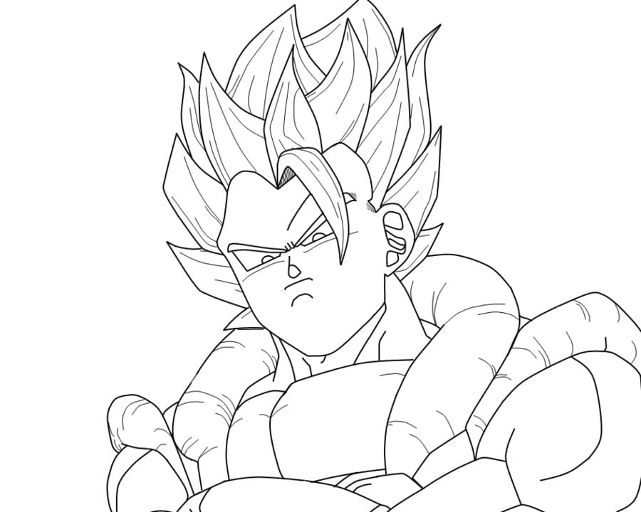 Imprimir Desenhos para Colorir Dragon Ball Z 84