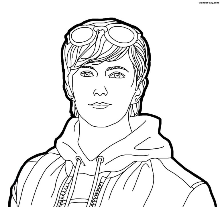 Free Fire coloring pages. Print for free in A4 format