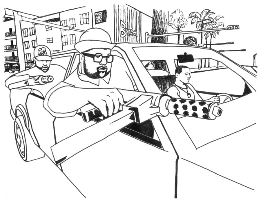 GTA Coloring Pages. 100 Printable Colorings Pages