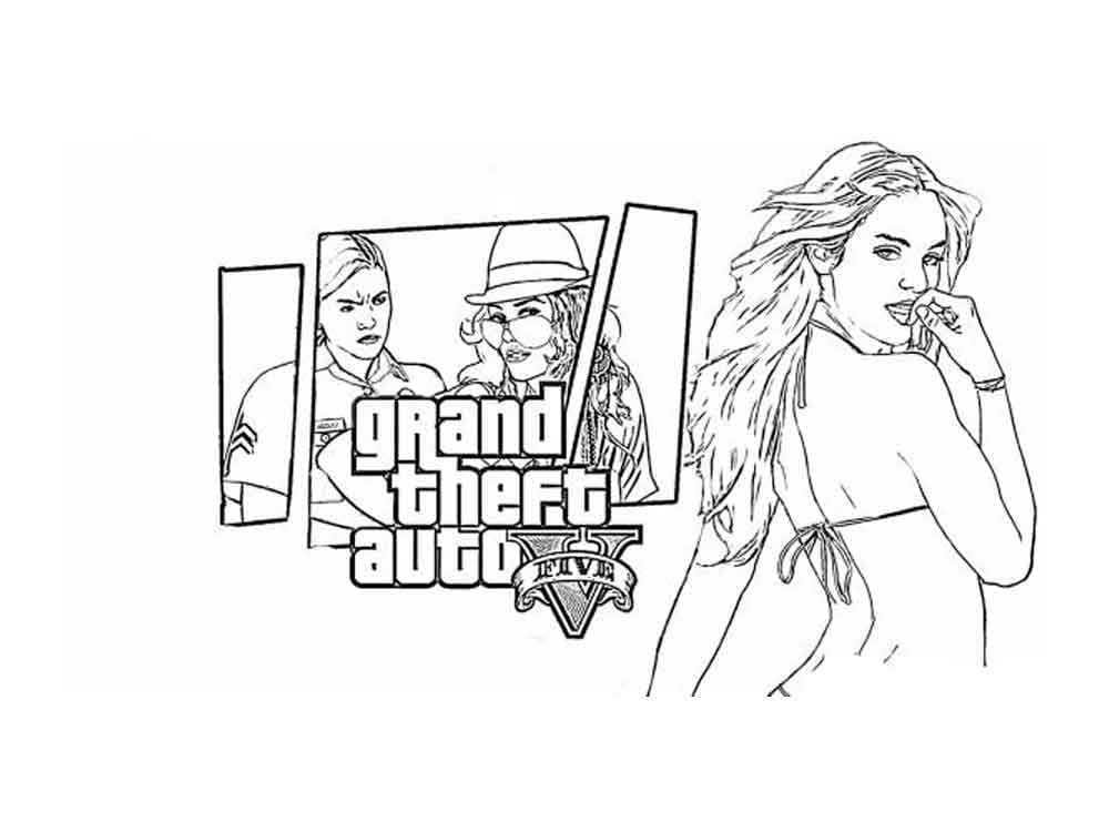 Gta5 Money Key on X: Desenhos Para Imprimir E Colorir