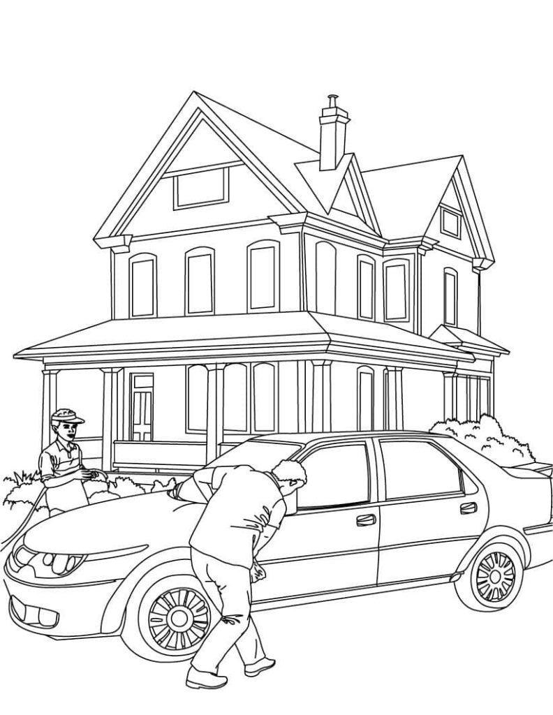 GTA Coloring Pages. 100 Printable Colorings Pages