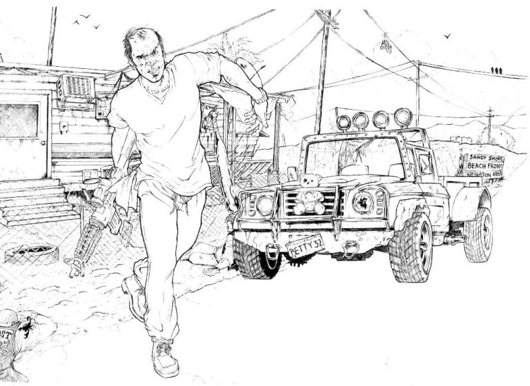 Desenhos Do Gta Para Colorir Desenhos Para Imprimir