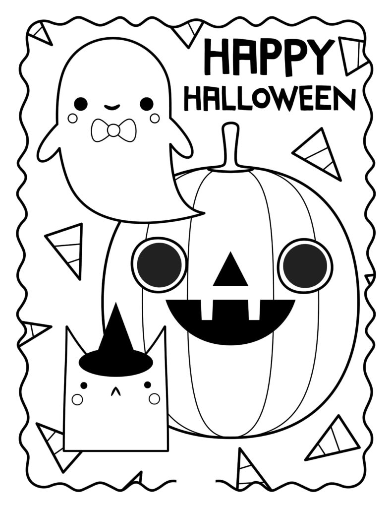 Disegni di Halloween da colorare