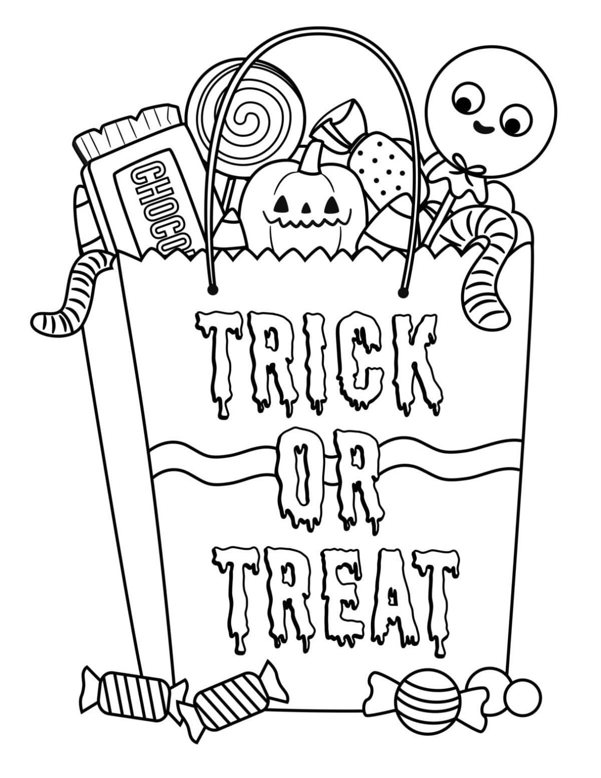 Ausmalbilder Halloween. 130 Ausmalbilder zum Drucken