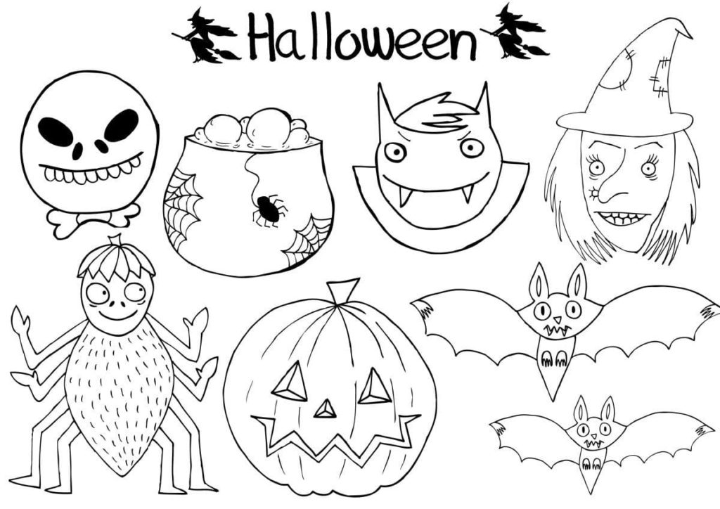 Coloriage Halloween. 130 Coloriages à imprimer