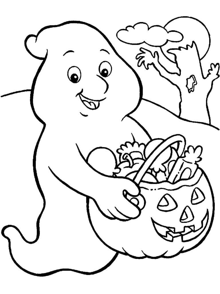 Dibujos de Halloween para colorear