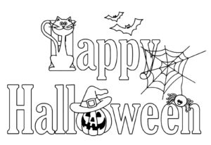 Halloween Coloring Pages. 130 Printable Coloring Pages