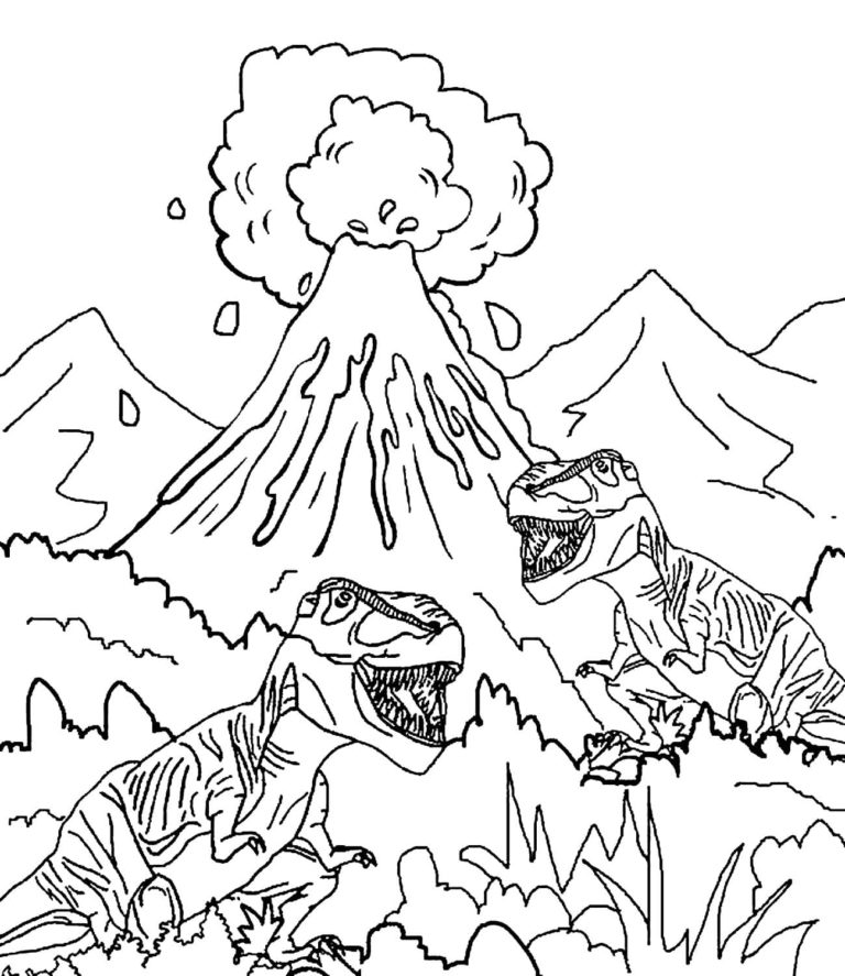 Coloriages Jurassic Park — gratuit à imprimer | WONDER DAY — Coloriages