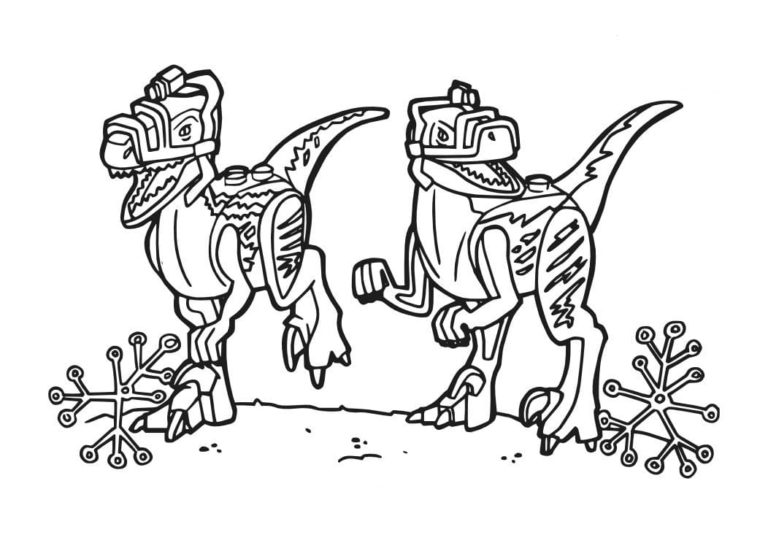 Coloriages Jurassic Park — gratuit à imprimer  WONDER DAY