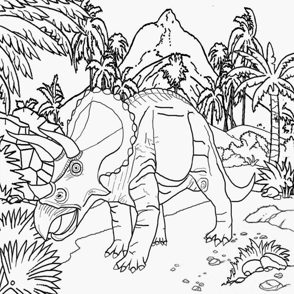 Coloriages Jurassic Park — gratuit à imprimer
