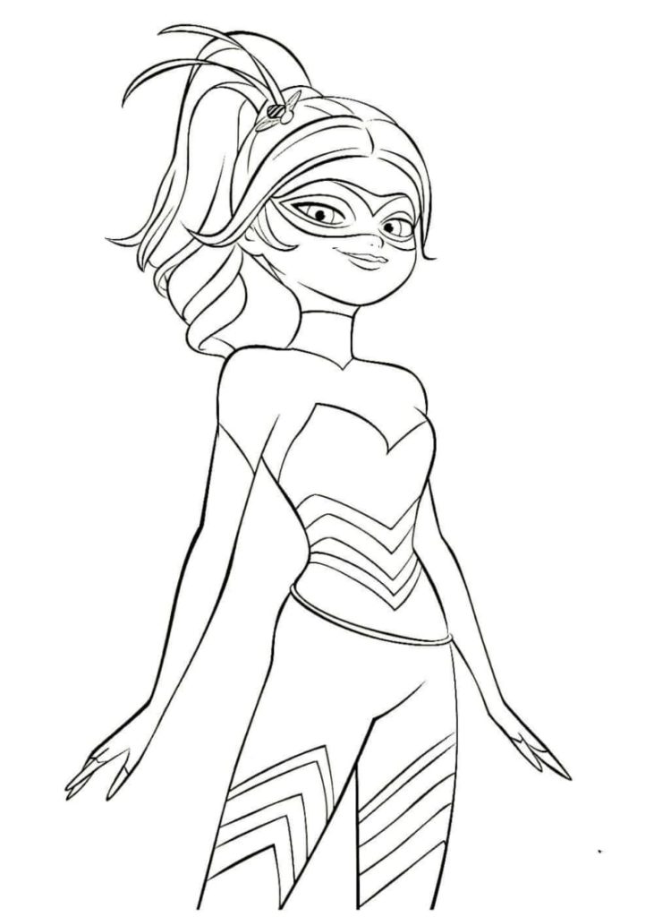 Desenhos da Ladybug para colorir - Bora Colorir