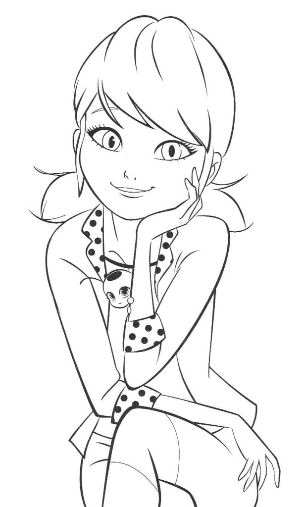 Ladybug and Cat Noir coloring pages. 140 printable Coloring pages