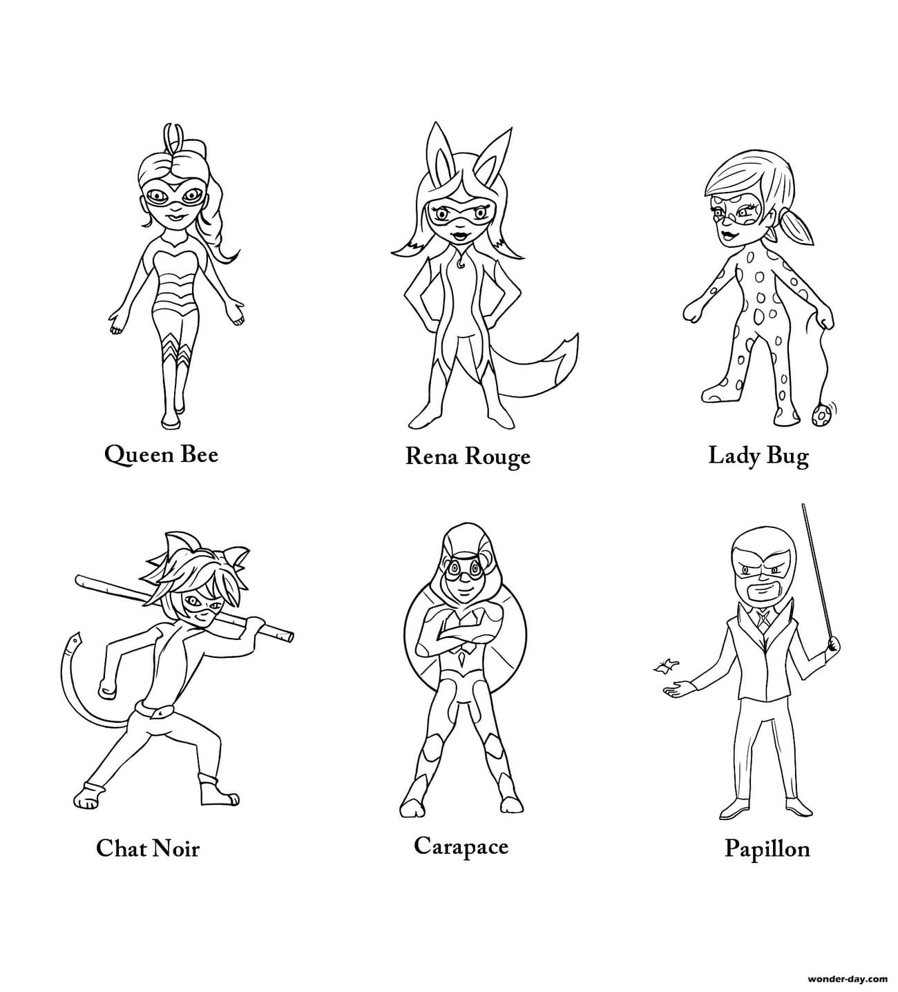 Ladybug And Cat Noir Kwami Coloring Pages Ladybug Coloring Book Pictures Miraculous Ladybug Kwami Coloring Pages For Kids Cat Noir You Will Find The Rest Of The Kwami In