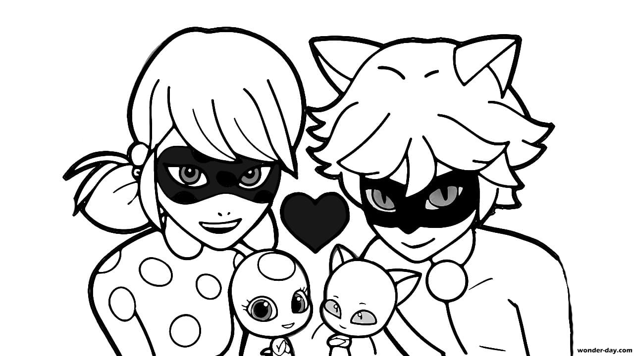 colouring-pictures-of-ladybug-and-cat-noir