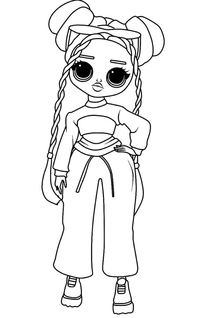 Coloring pages LOL OMG. Download or print for free